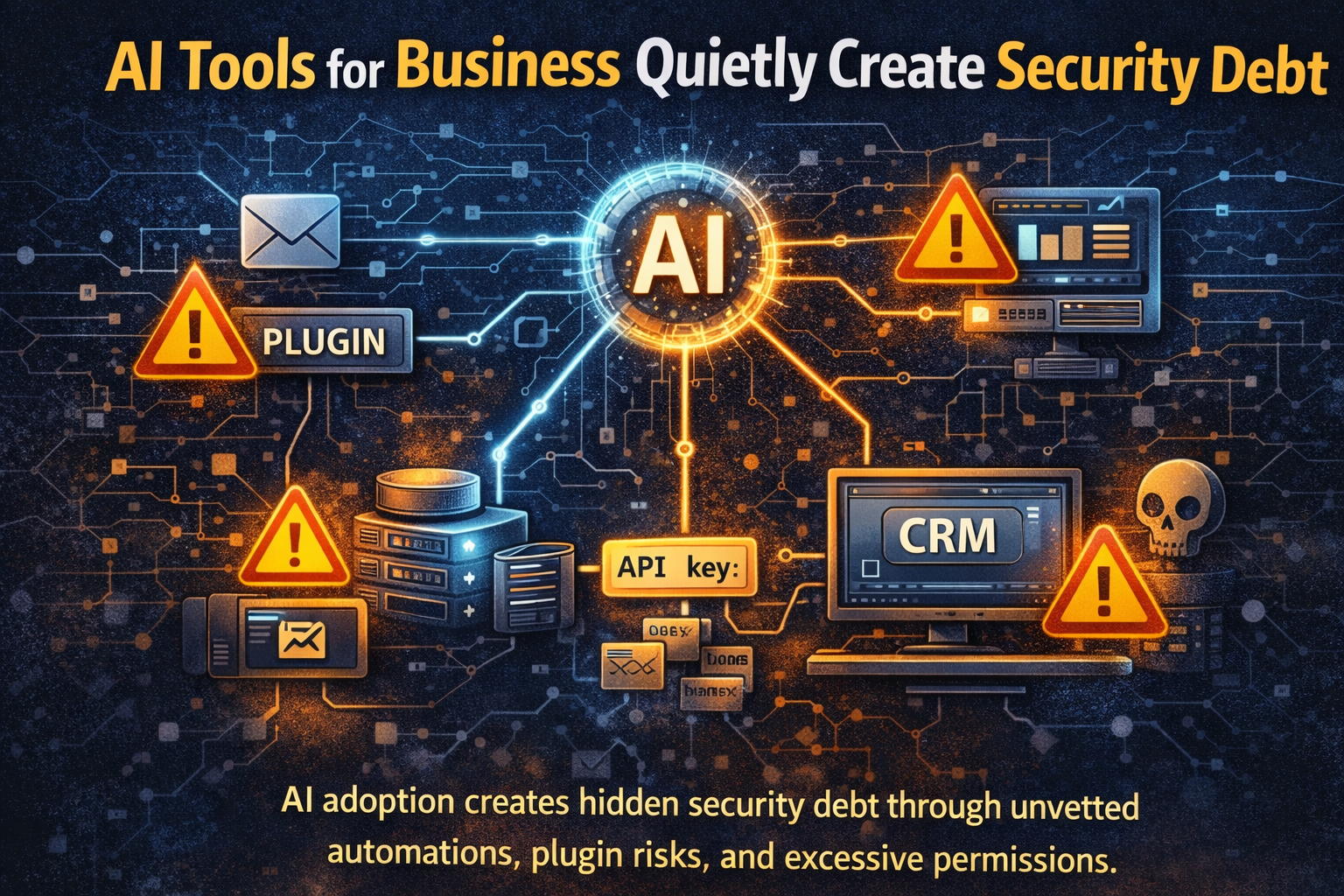 Why Most AI Tools for Business Quietly Create Security Debt