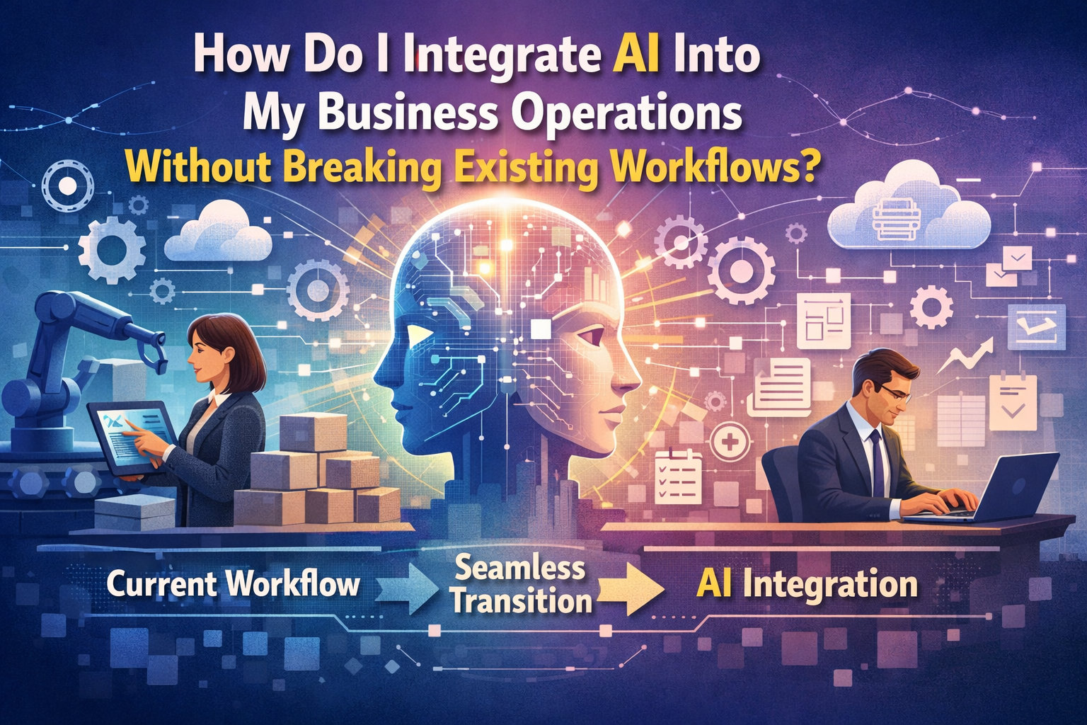 ntegrating AI into business flows