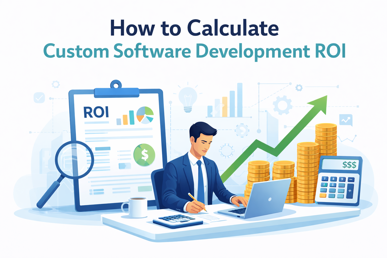 Calculating custom software ROI