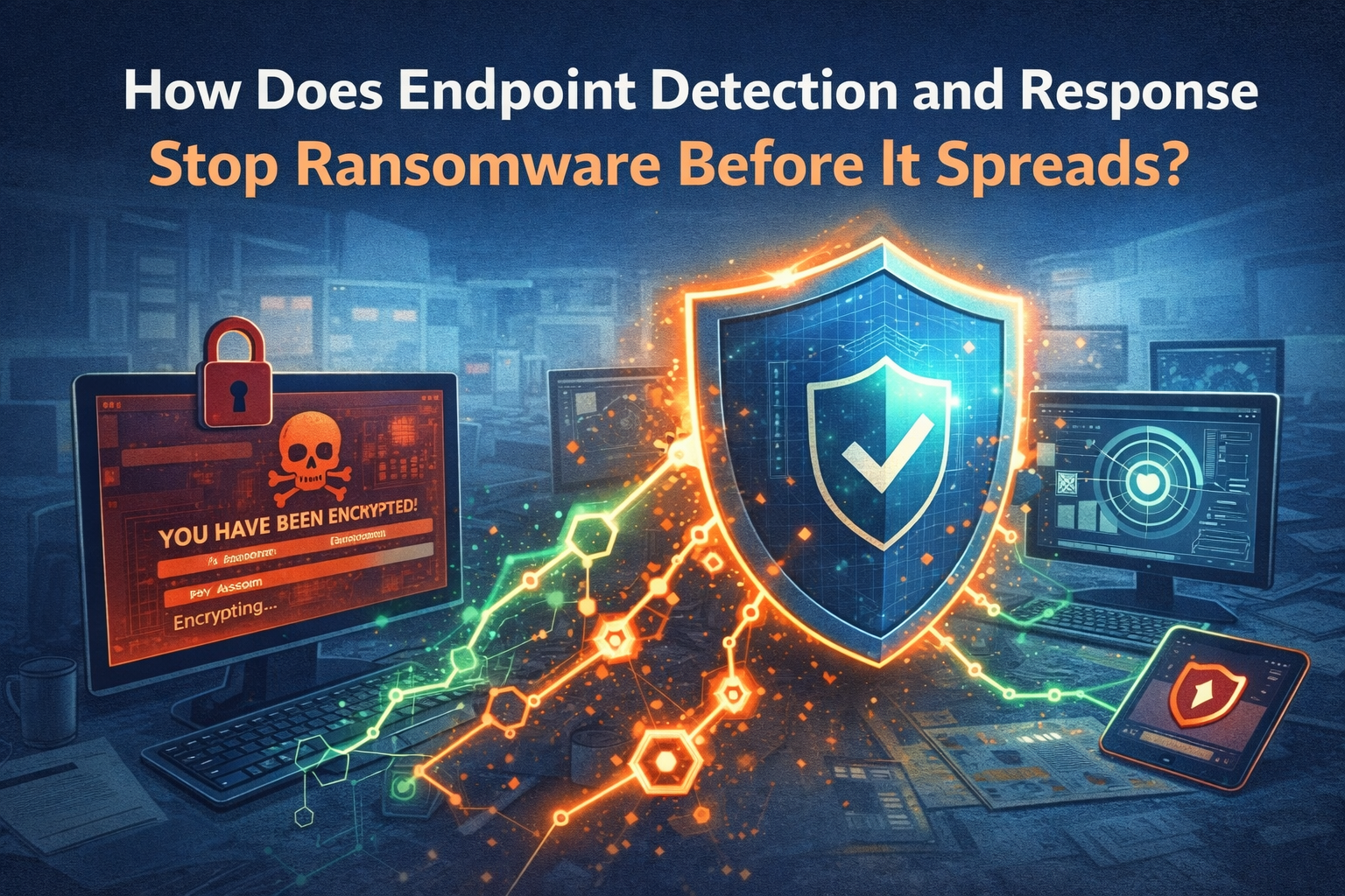 Stopping ransomware with endpoint protection