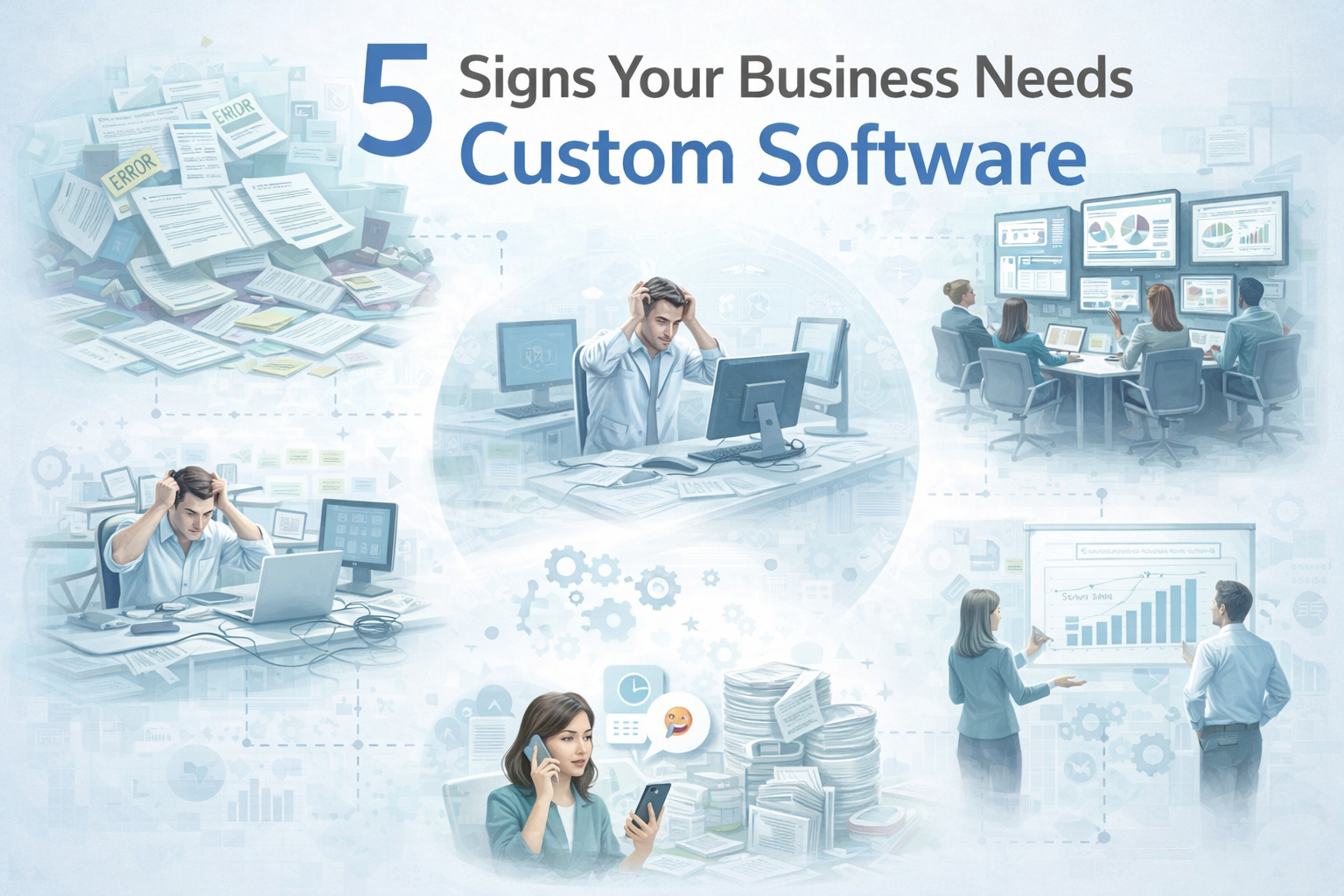 5 signs your business needs custom software