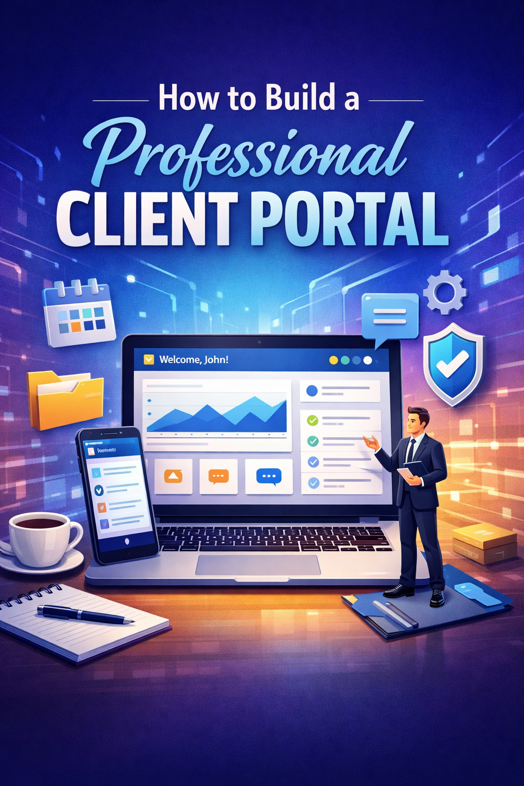 Building a professional client portal