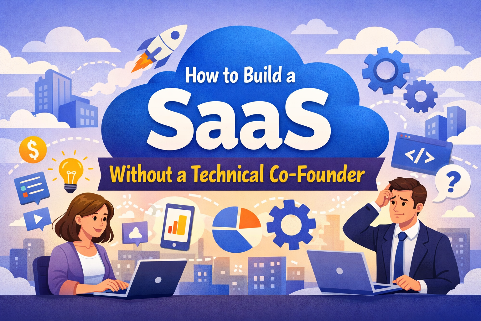 Building SaaS without a tech co founder