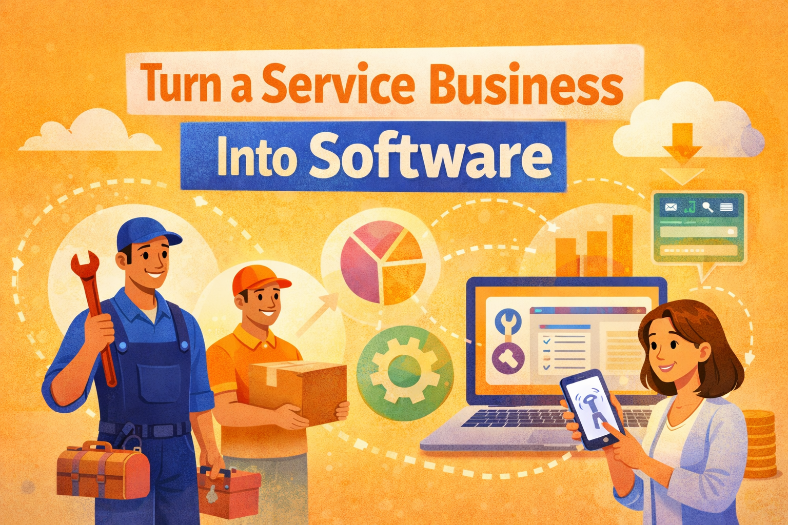 Transforming service into software solutions