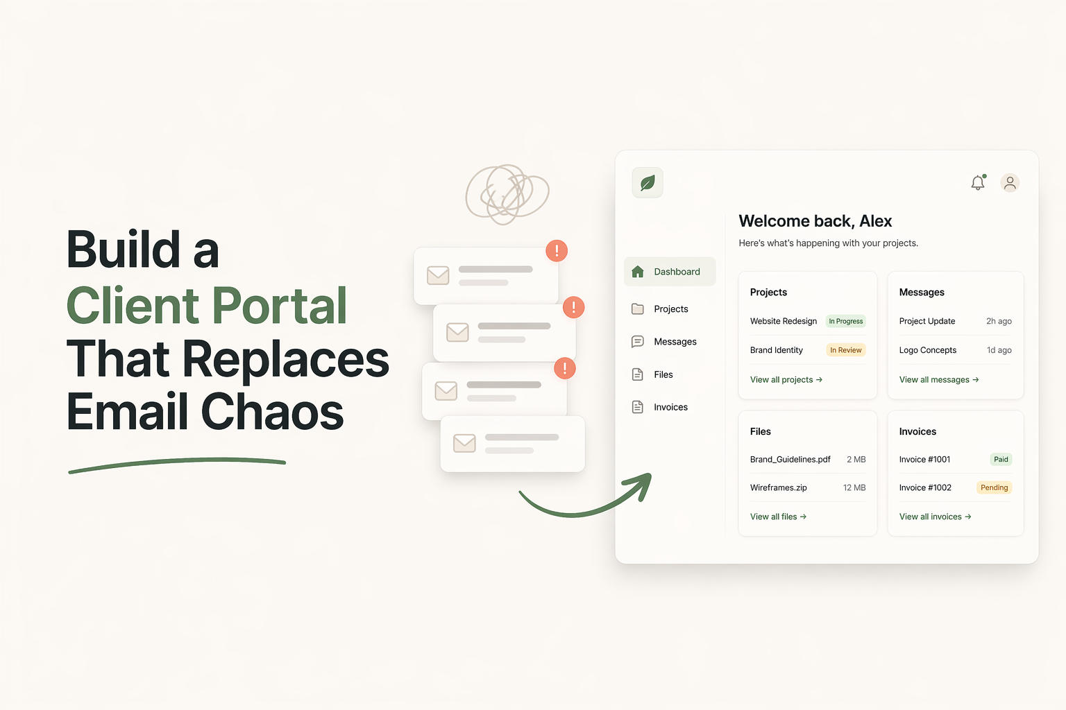 Building a smooth client portal