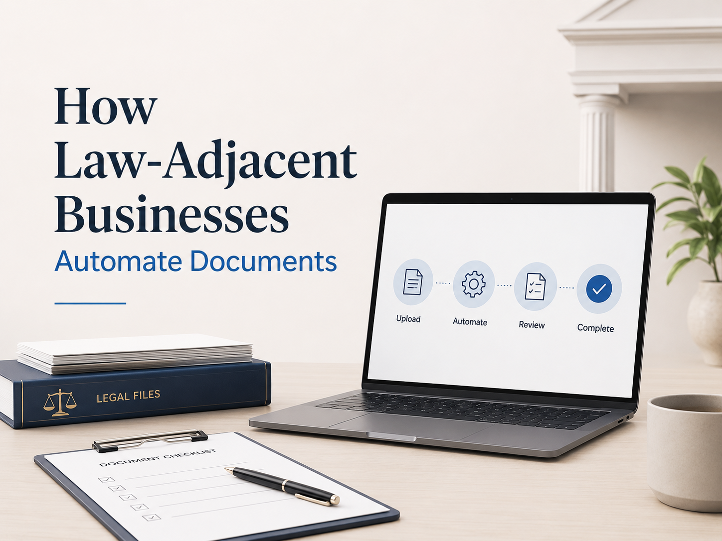 Automating legal business workflows